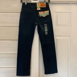 Levi’s boys 511 slim Eco Performance dark blue jeans 10 regular 25 x 26 NWT